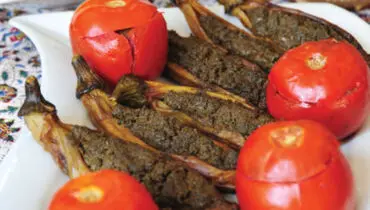 طرز تهیه خورش بادمجان گوده گیلانی