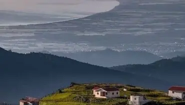 نمایی متفاوت از دریای خزر+عکس
