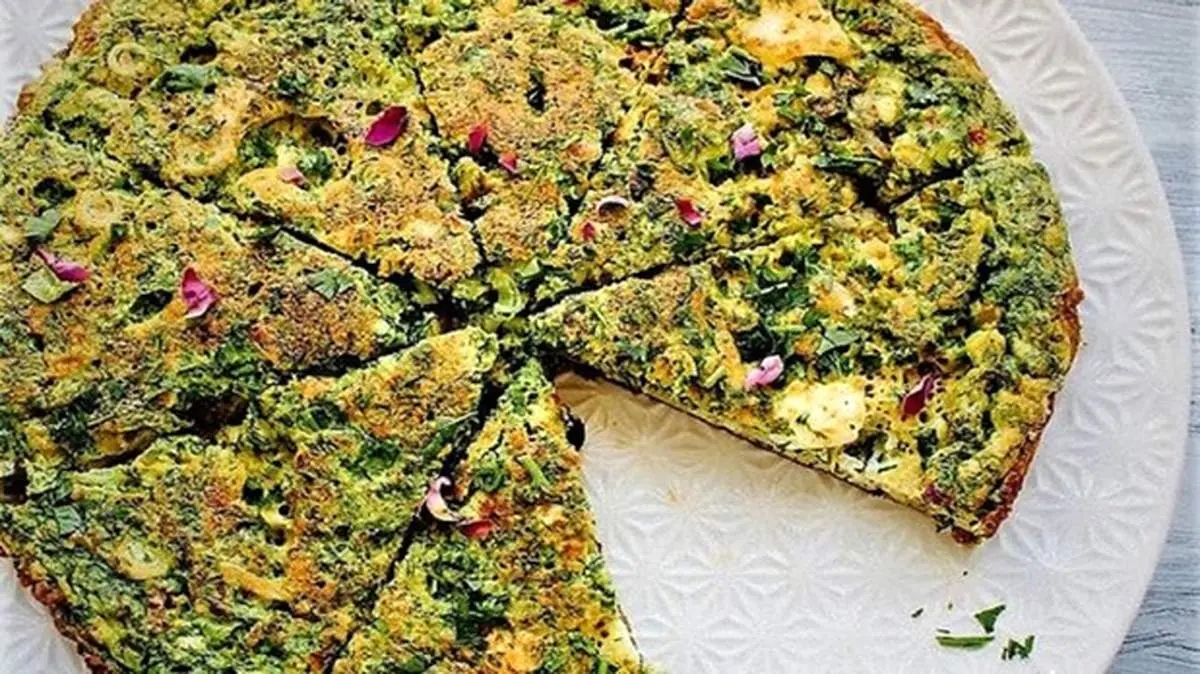 طرز تهیه کوکوی باقالی و شوید