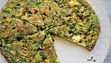 طرز تهیه کوکوی باقالی و شوید