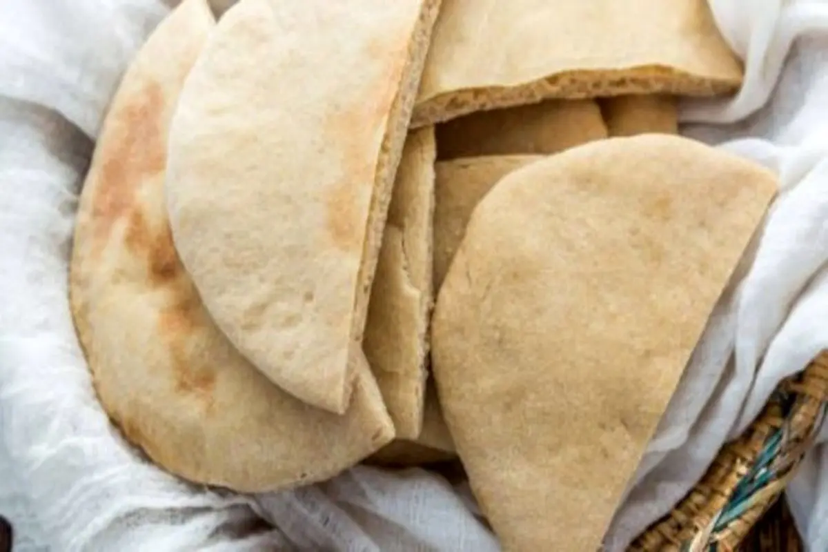 طرز تهیه نان سوریه ای خوشمزه