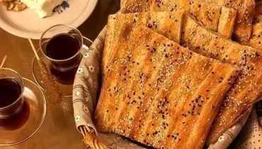 طرز پخت نان بربری ترد