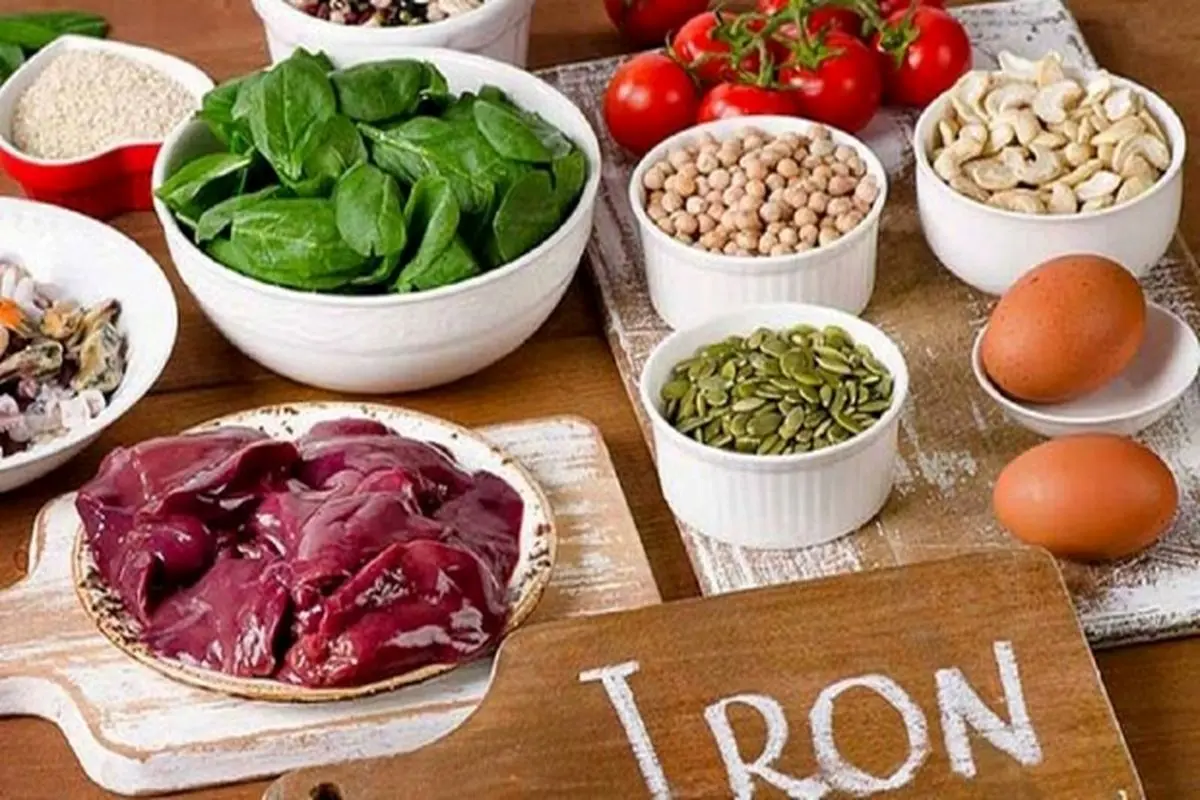 آشنایی با منابع آهن خوراکی برای سلامتی