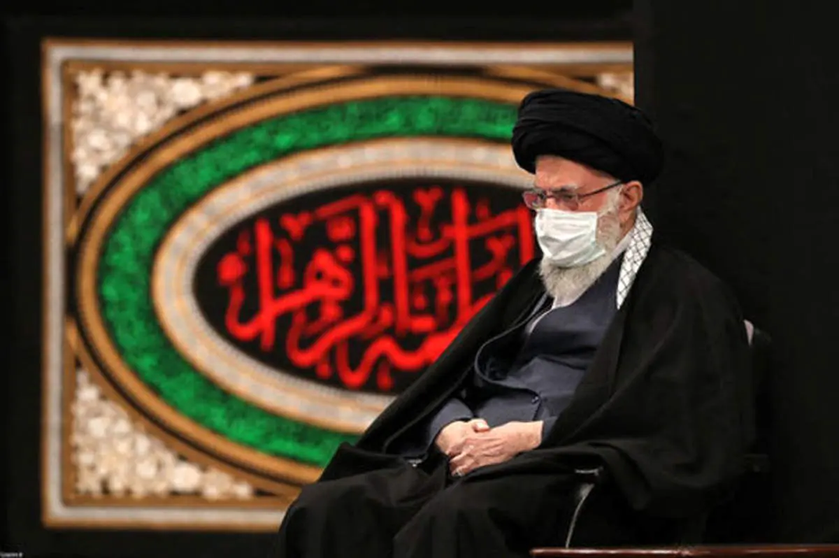 تصویری از دیدار تلویزیونی مداحان با رهبر انقلاب