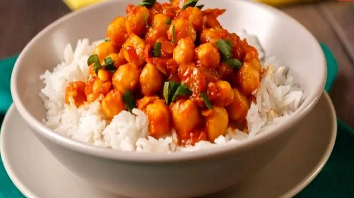 طرز تهیه کاری نخود و ماست، غذای هندی