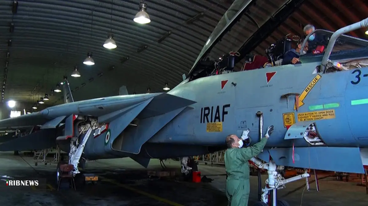 بازسازی جنگنده های اف ۱۴به دست متخصصان ایرانی + فیلم و تصاویر