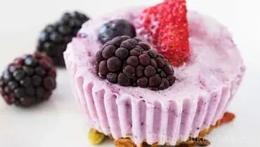 طرز تهیه دسر گرانولا با ماست یخ زده + فیلم