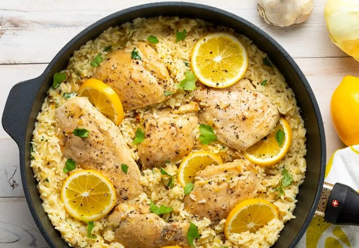 طرز تهیه مرغ آردی با سیر و لیمو