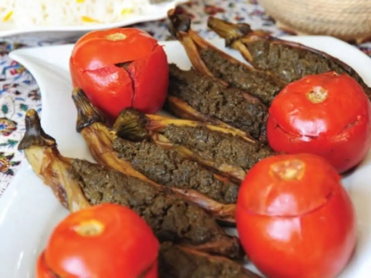طرز تهیه بادمجان گوده، غذای گیلانی