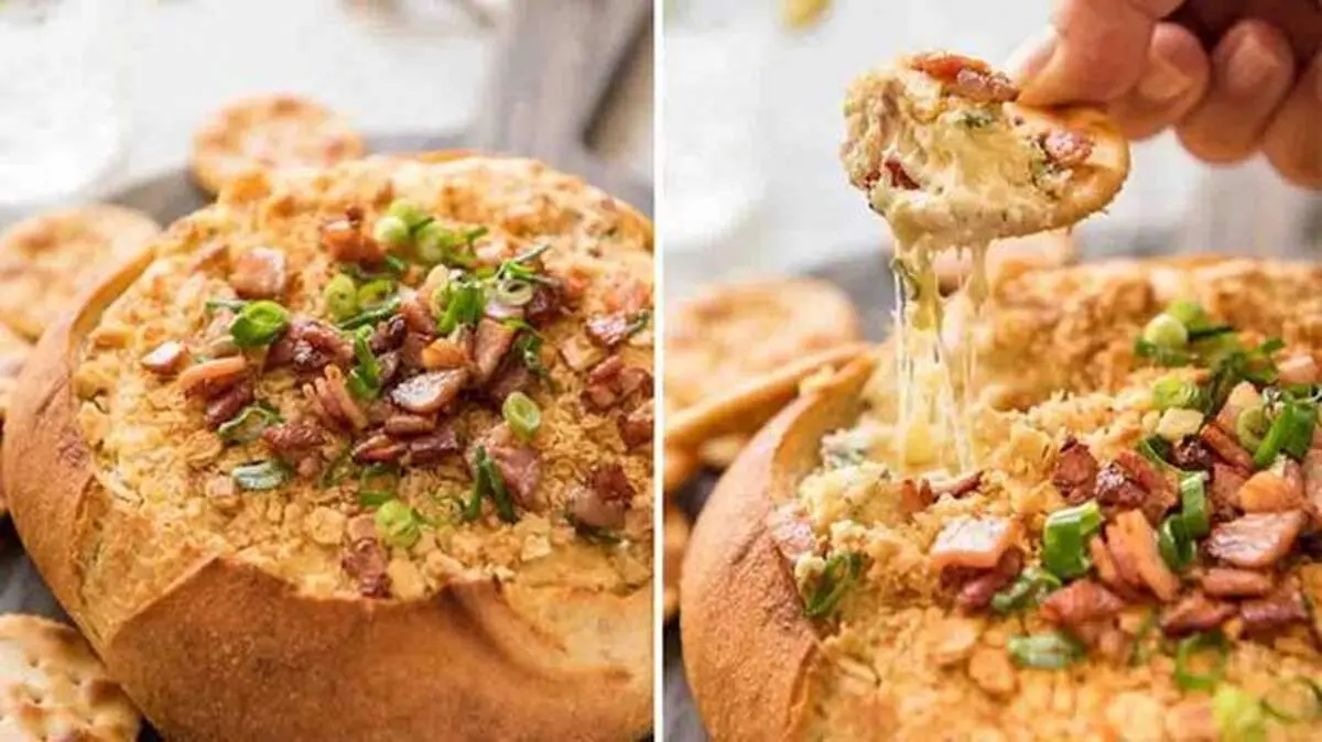 طرز تهیه خوراک گوشت در کاسه پنیری