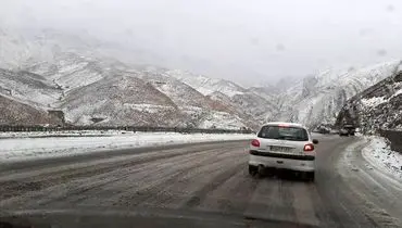 پیش بینی بارش برف و باران در جاده‌های ٢٥ استان+ توصیه پلیس