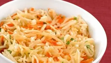 طرز تهیه سالاد شلغم ترکیه‌ای بسیار خاص