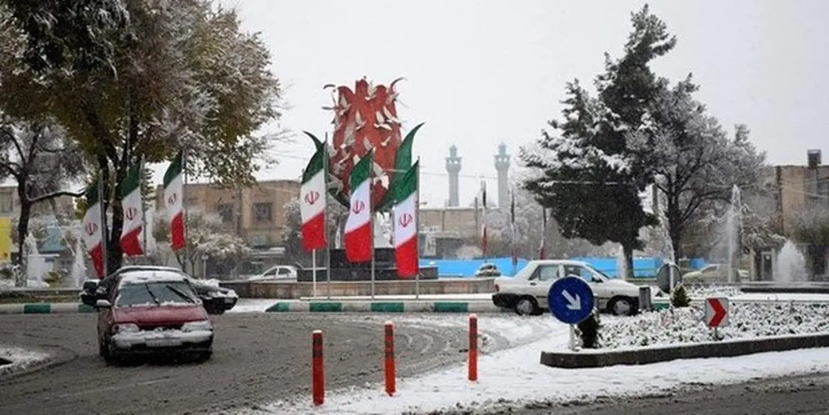 بارش برف و باران در محورهای ۶ استان/ تردد روان در جادهها
