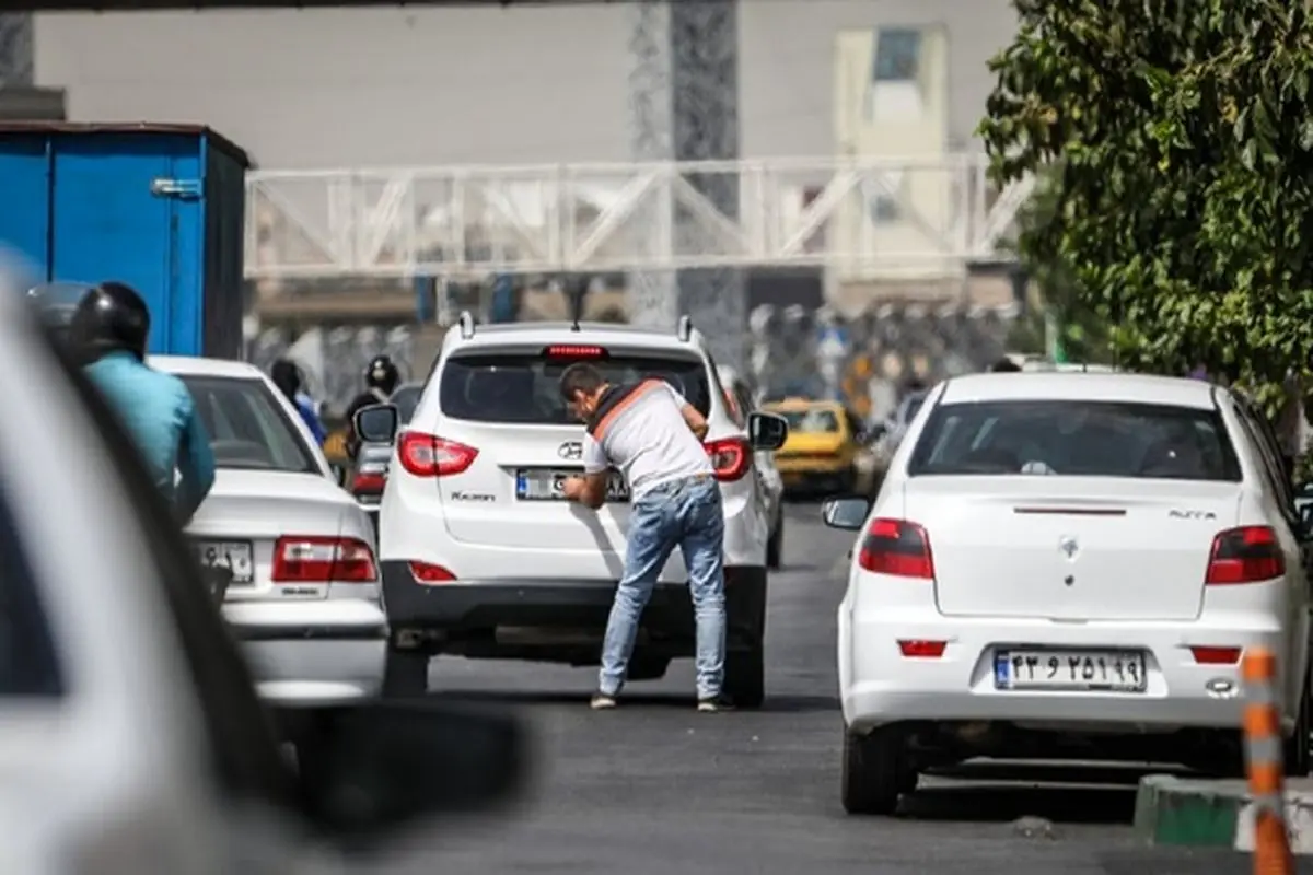 برخورد پلیس با مخدوش کنندگان پلاک خودرو