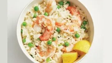 طرز تهیه ریزوتو‌ی میگوی خوشمزه