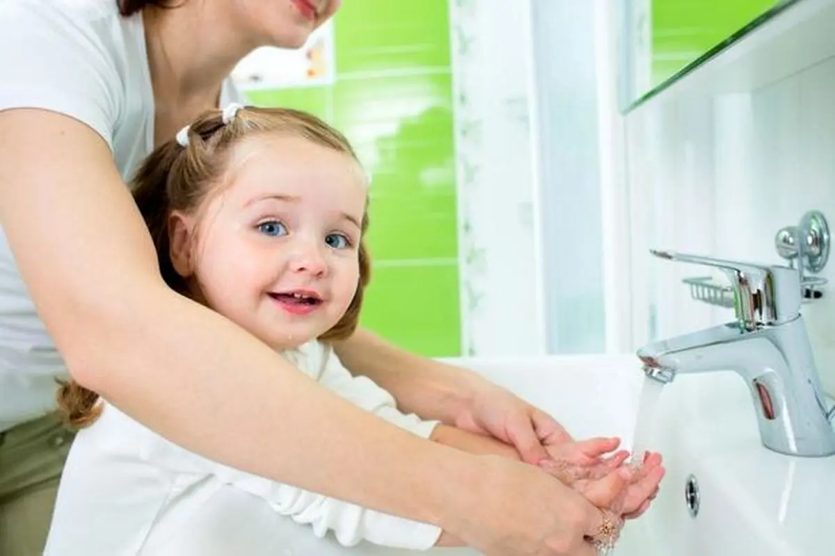 روش های تشویق کودکان برای شستن دست‌ها