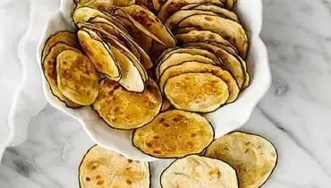 طرز تهیه چیپس کدو سبز