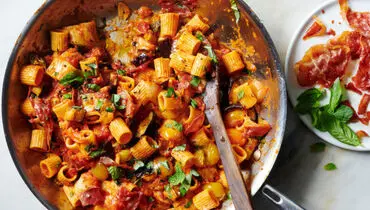 طرز تهیه پاستا آلانورما، غذای لذیذ و خوشمزه