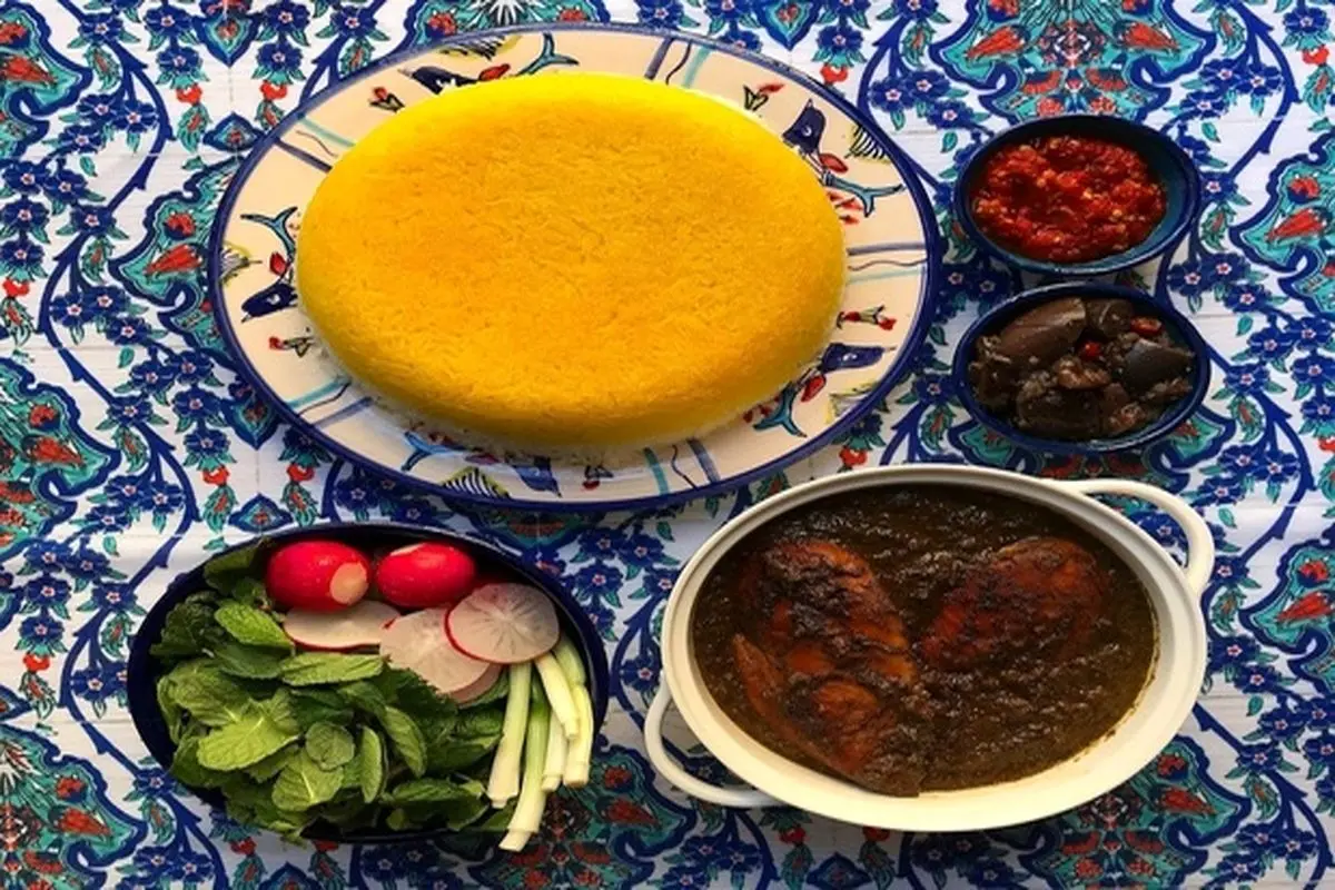 طرز تهیه خورش طلا کوله غورابه گیلانی