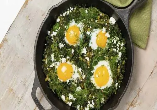 طرز تهیه نرگسی لوبیا سبز؛ یک غذای بدون گوشت اما مقوی