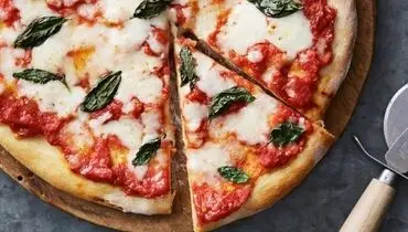 طرز تهیه پیتزا مارگاریتا + فیلم