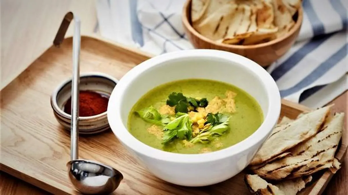 طرز تهیه آش کرفس و گردو، مقوی و خوشمزه