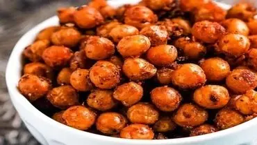 طرز تهیه نخود برشته خانگی در فر یا ماهیتابه