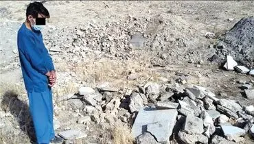 سوزاندن جسد مثله شده در بیابان!