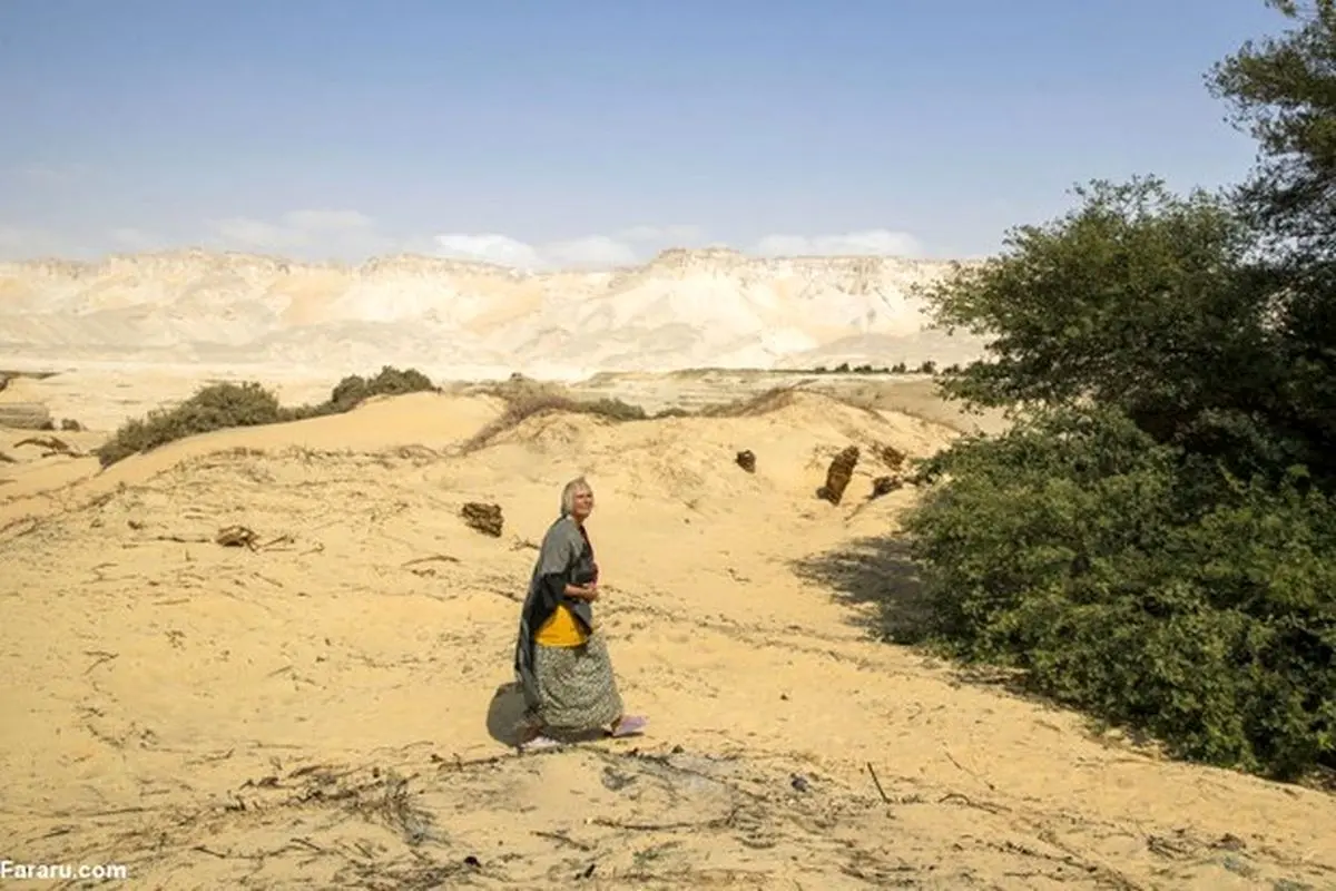 زندگی عجیب یک زن تنها در کویر مصر+ عکس