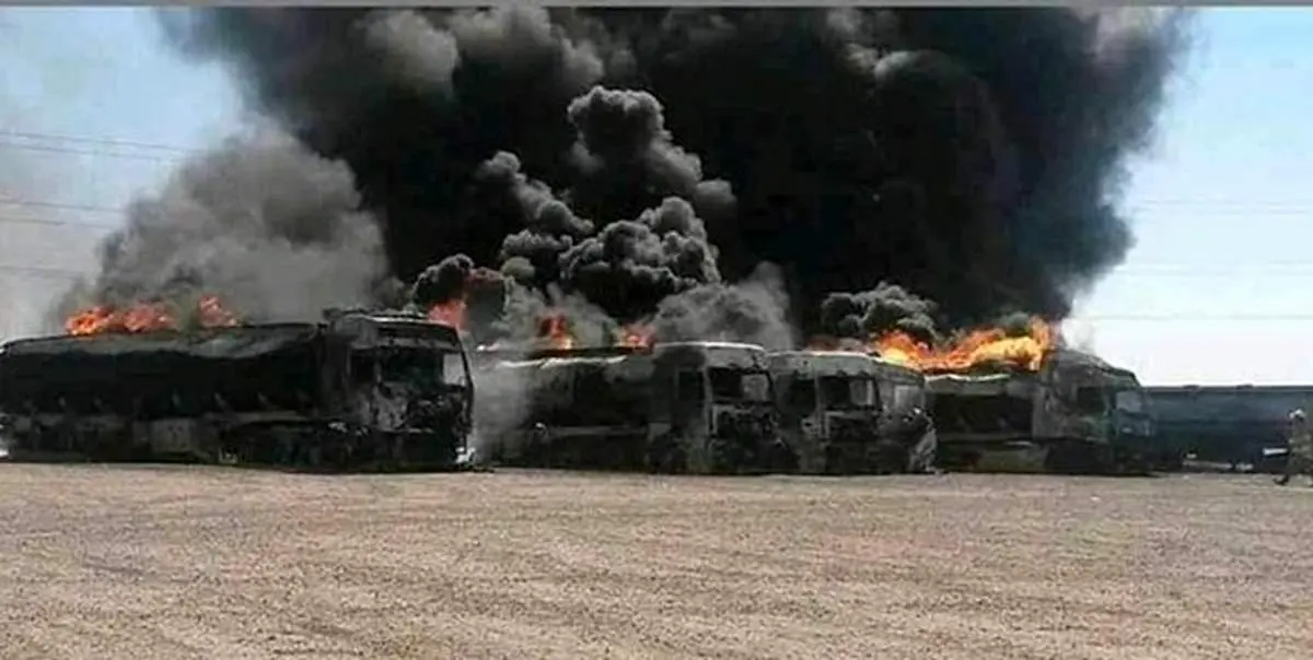 پایان عملیات اطفاء حریق در گمرک اسلام قلعه