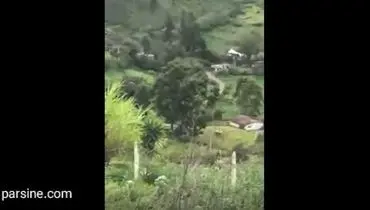 رانش وحشتناک زمین در اکوادور+فیلم