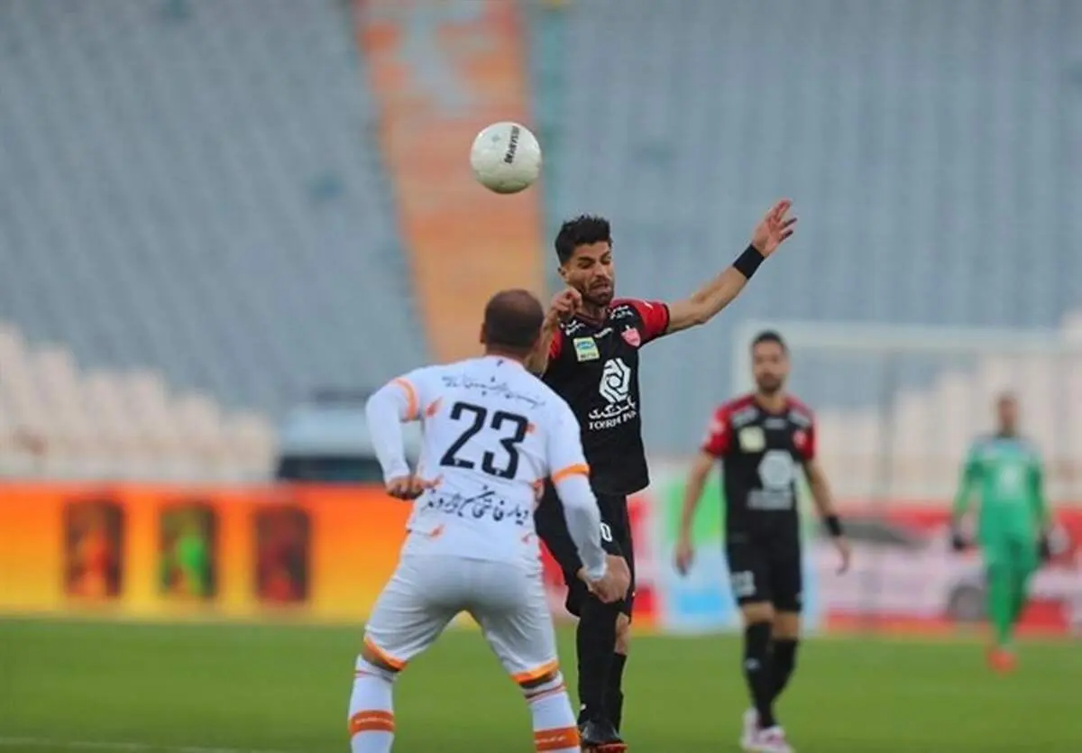 توقف پرسپولیس مقابل پیکان در نیمه نخست