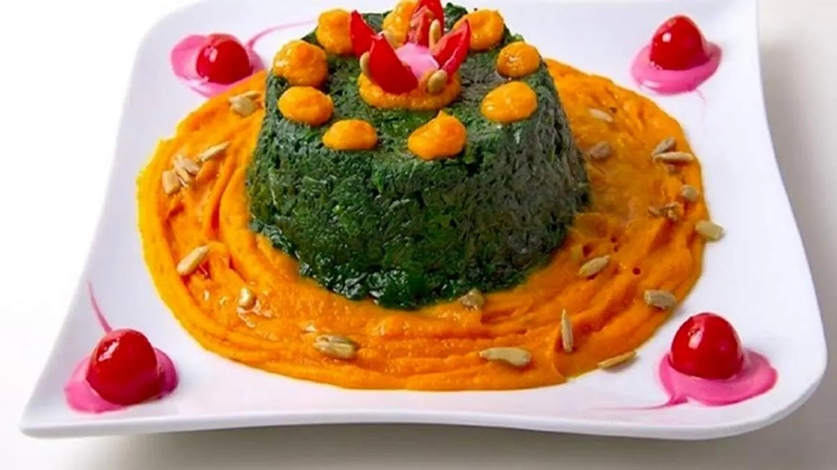 طرز تهیه اسفناج و سس هویج