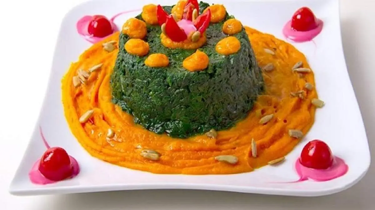 طرز تهیه اسفناج و سس هویج