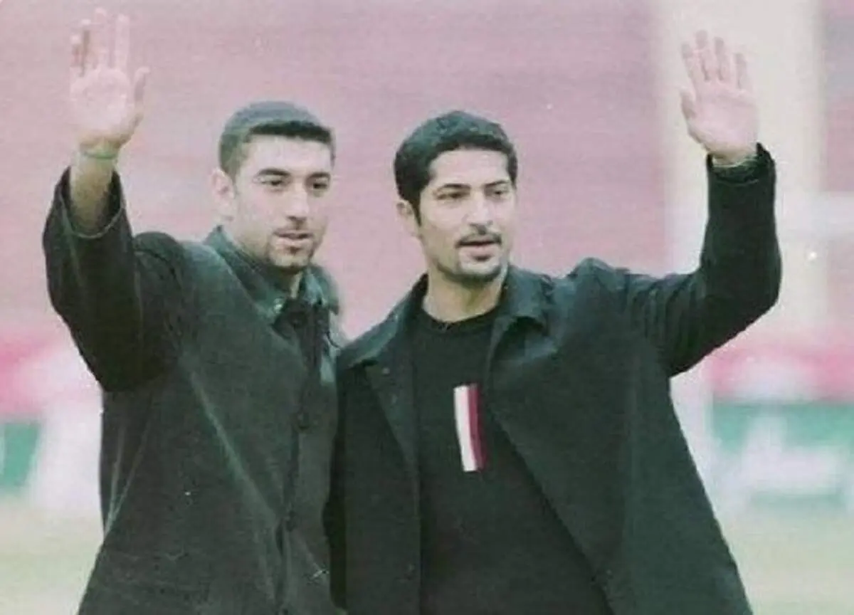 رونمایی از پیراهن تیم منتخب سرخابی به یاد مهرداد میناوند و علی انصاریان+عکس
