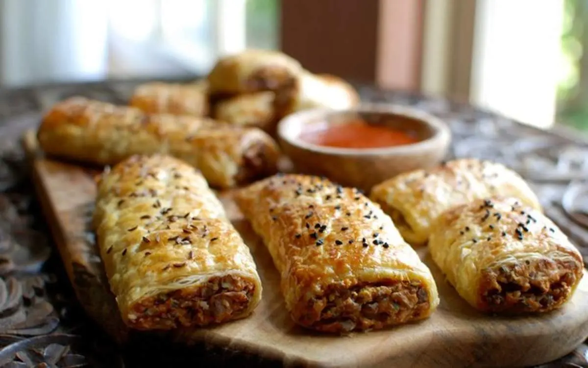 طرز تهیه رول عدسی خوشمزه و مقوی