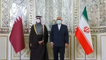 گزارش توییتری وزیر خارجه قطر از سفر به ایران