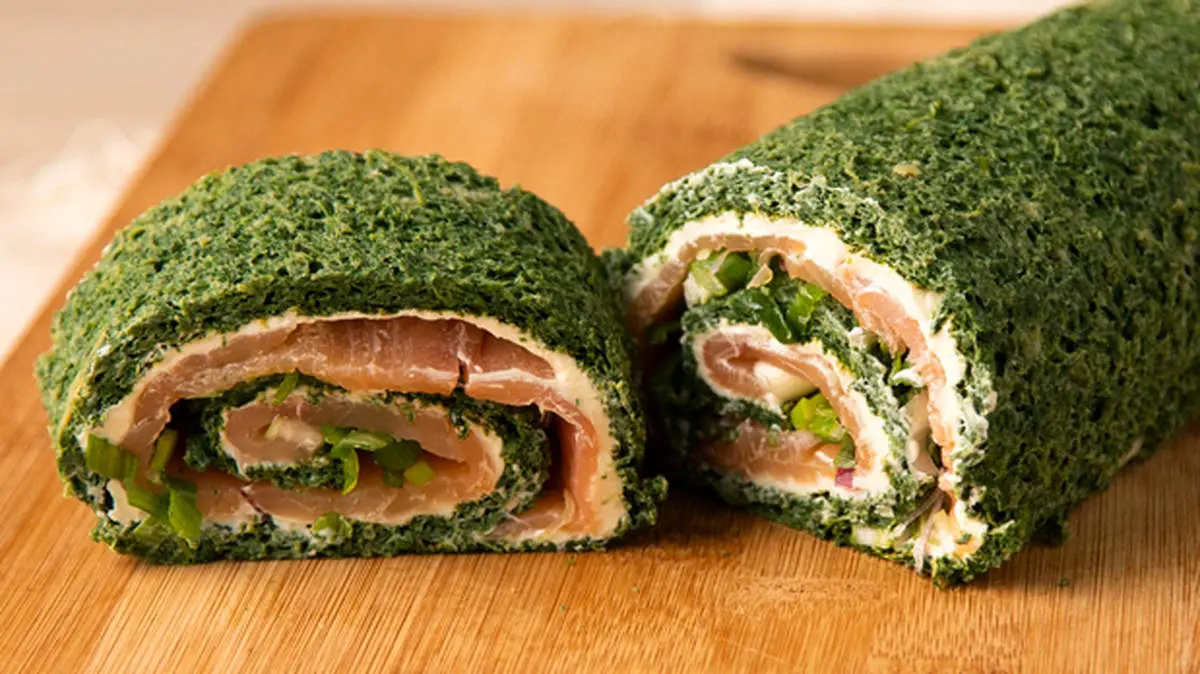 طرز تهیه رولت سبزی با ماهی لذیذ