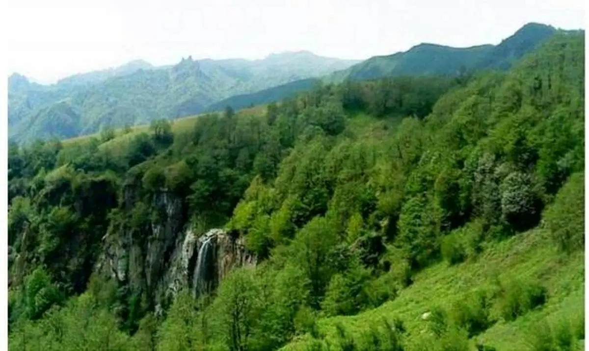 آبشارلاتون کجاست؟+عکس