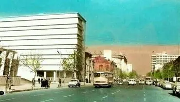 خیابان فردوسی تهران دهه ۴۰ +عکس