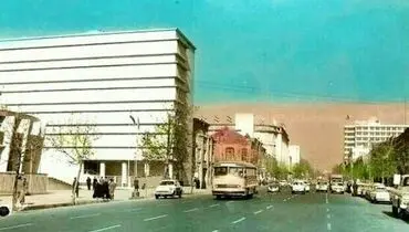 خیابان فردوسی تهران دهه ۴۰ +عکس