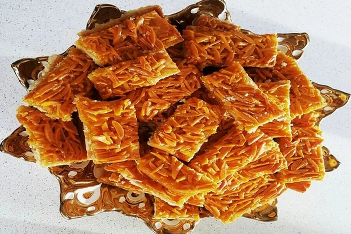 طرز تهیه شیرینی ملکه بادام برای عید