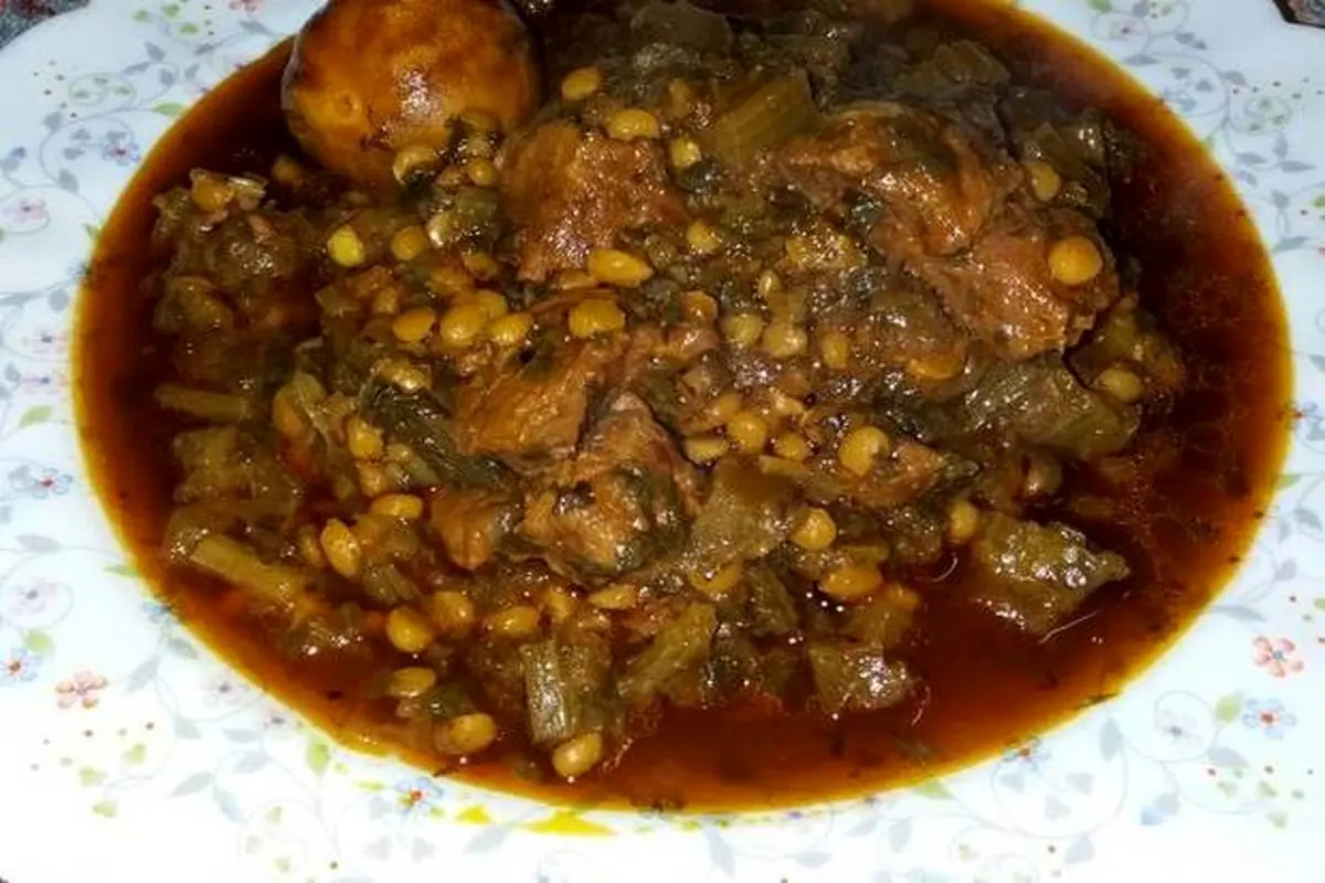 طرز تهیه خورش قیمه کرفس لذیذ