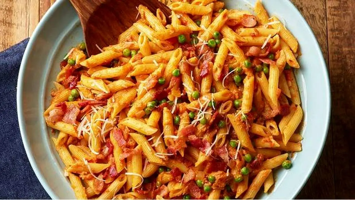 طرز تهیه پاستا با سس نخود، غذای لذیذ
