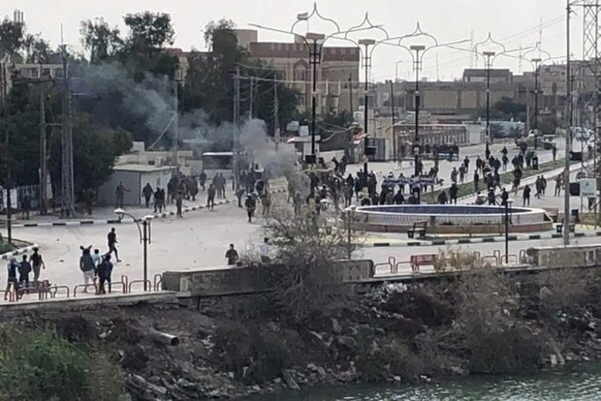 ناصریه عراق مجددا ناآرام شد