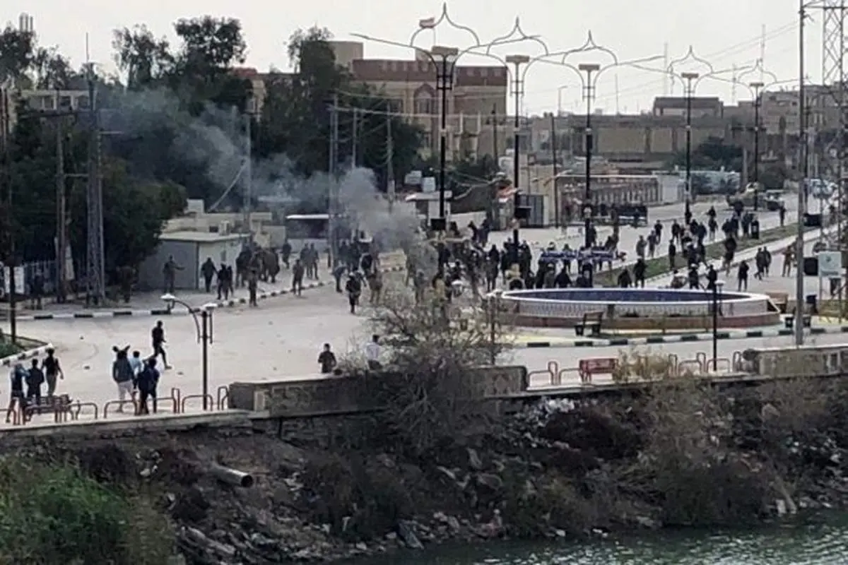 ناصریه عراق مجددا ناآرام شد