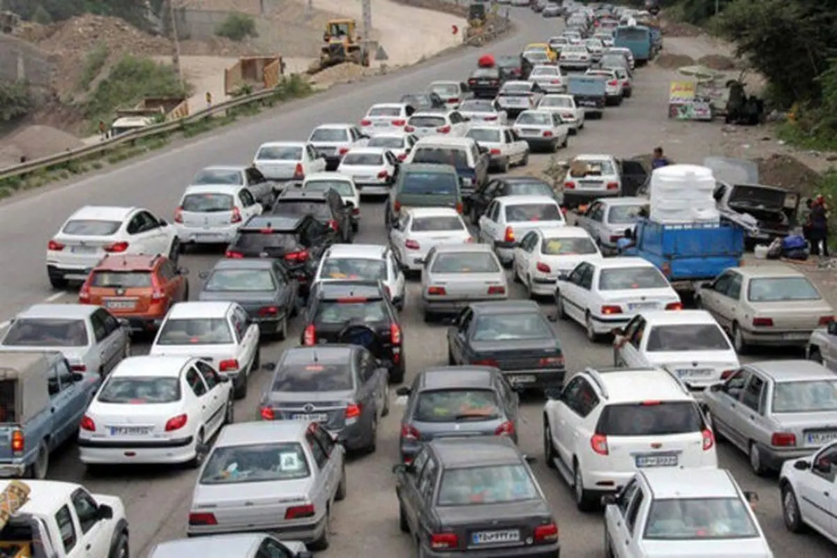 وضعیت ترافیکی جاده‌های سراسر ایران/ بارش باران در محورهای ۲ استان
