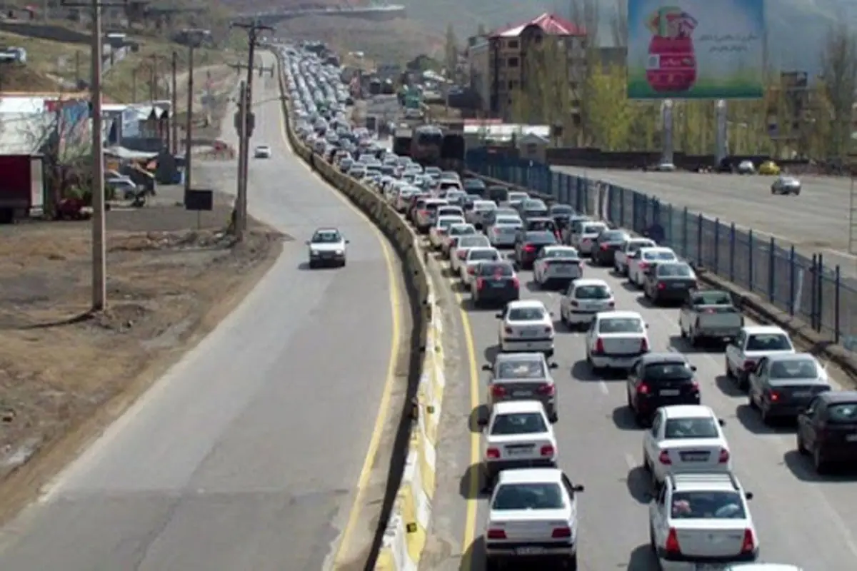 ثبت خروج ۲۴۳ هزار خودرو از استان تهران تنها طی امروز