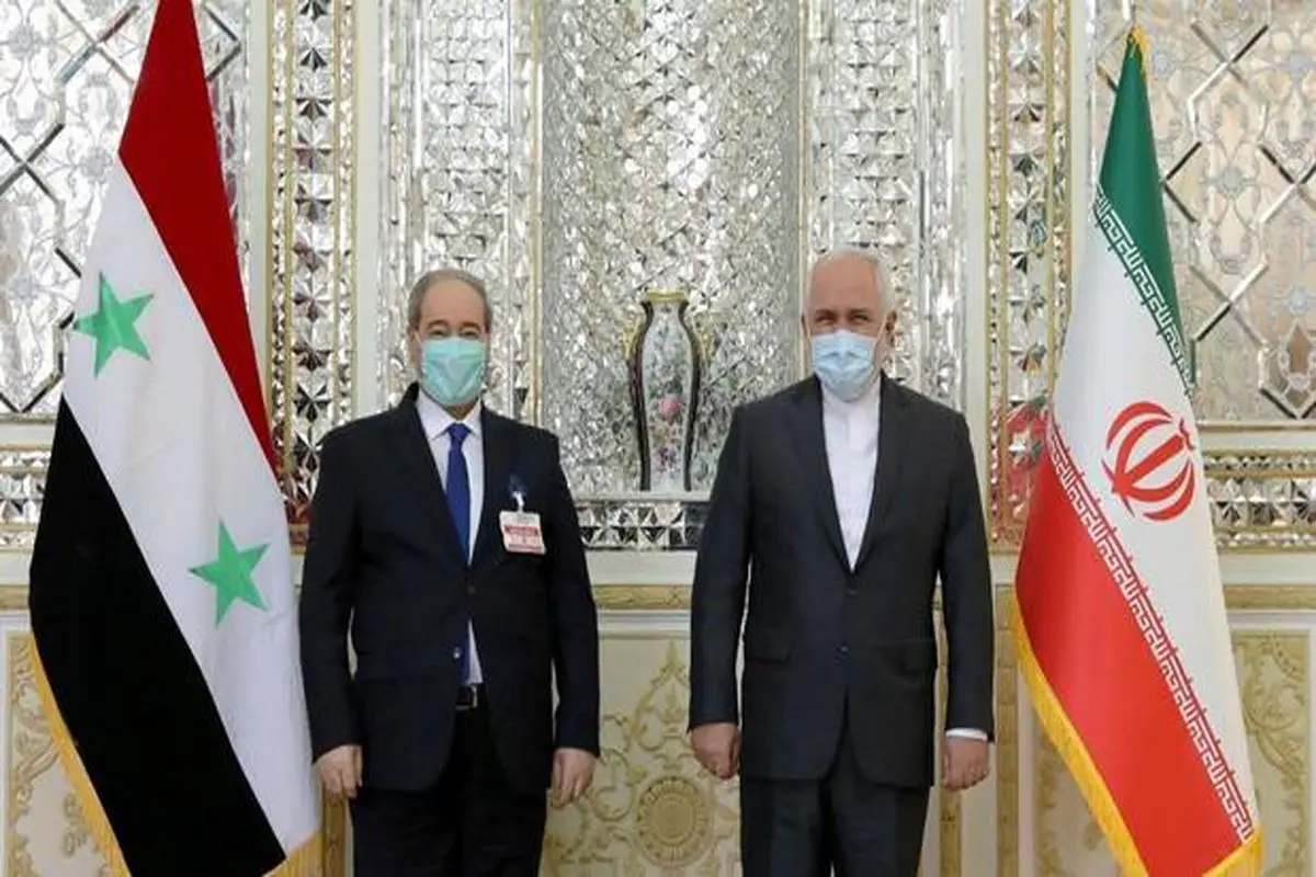 تاکید ظریف بر تداوم حمایت‌های ایران از سوریه