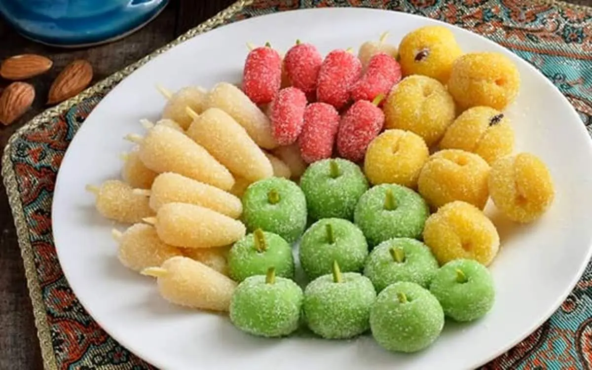 طرز تهیه شیرینی توت بادامی، پستهای و زعفرانی برای عید